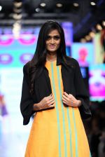 Model walk the ramp for Wendell Rodricks Show at Lakme Fashion Week 2015 Day 5 on 22nd March 2015